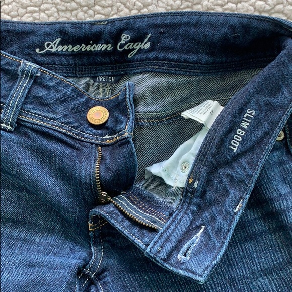 American Eagle slim boot jeans size 2s - Picture 3 of 8